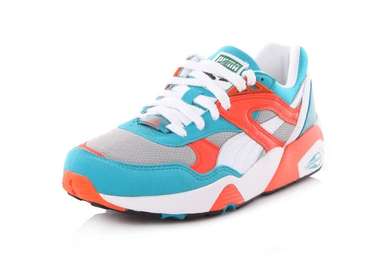 puma trinomic r698 homme orange